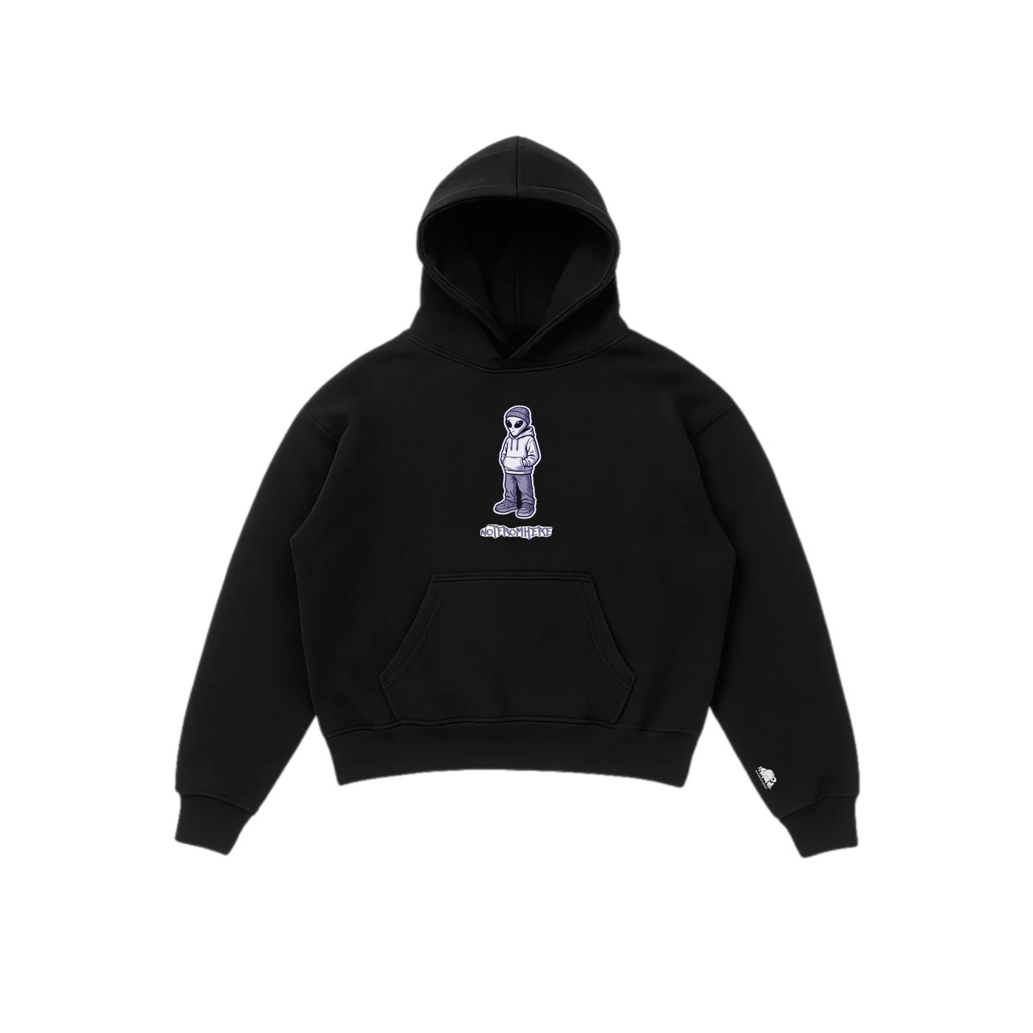 STLSS Hoodie - Alien Logo Front Print