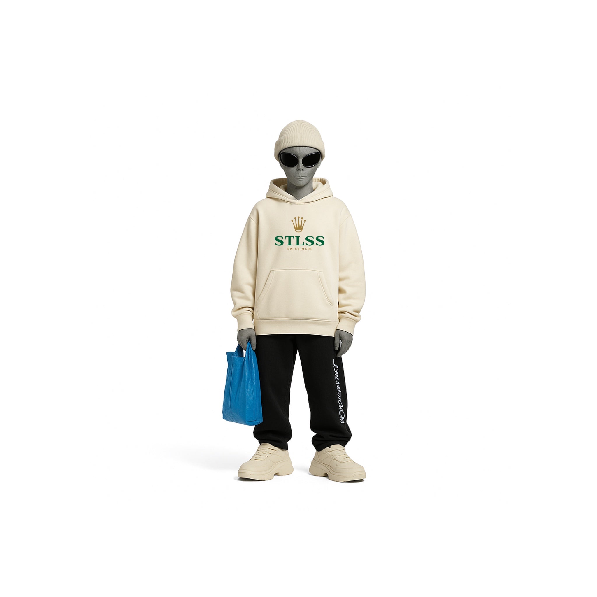 STLSS Hoodie - Rolex Logo Front Print