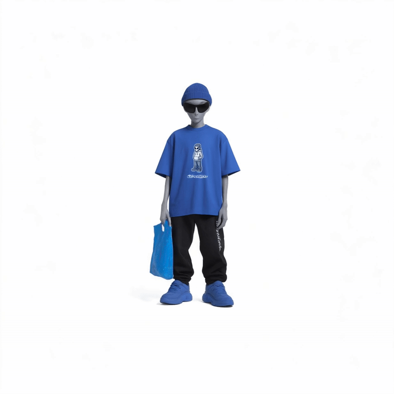 STLSS T-Shirt - Alien Logo Front Print